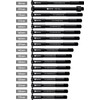 12mm Thru Axles for Bike Forks and Rear Shock, Hubs