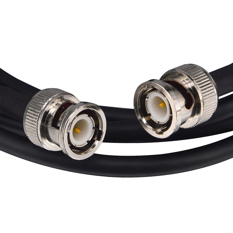 BOOBRIE BNC Antenna Cable BNC-P to BNC-P Connector 50 Ohm