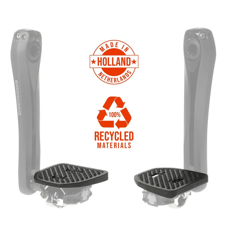 PP Pedal Plate | SPDX | Adapter Compatible with Shimano