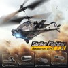 DEERC Apache RC Helicopter for Kids & Adults, Military Remote