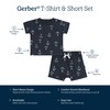 Gerber - Conjunto de playera y pantalones cortos para niños