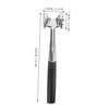 BIUDECO Heavy Duty Meat Tenderizer Mallet Zinc Alloy Meat Pounder
