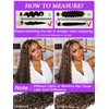 Highlight Black and Brown Bundles With Closure Water Wave 100%