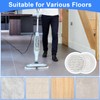 Jikefa 4PCS Steam Mop Pads Compatible with Shark Steam Mop