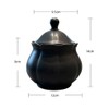 WAIT FLY Vintage Embossed Ceramic Creamer and Sugar Bowl Set,