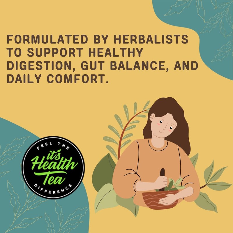 Gut Balance Herbal Tea – Gut Wellness Herbal Blend |