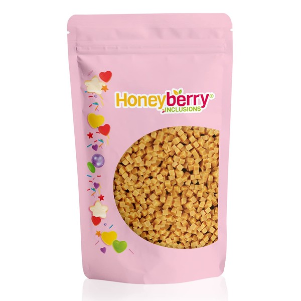 Bake Stable Caramel Fudge Pieces - 5mm Pieces - Suitable