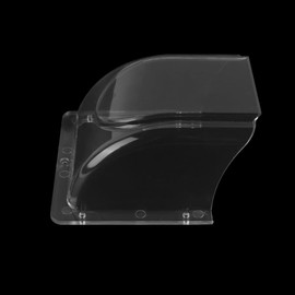 Laroal Transparent Waterproof Rain Cover For Doorbell Acrylic Rain Cover For Attendance Machine Ring Doorbell Cover Waterproof Protection Box Protective Accessories