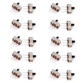 HiLetgo 20PCS SS-12D00 (1P2T) Toggle Switch Vertical Slide Switch
