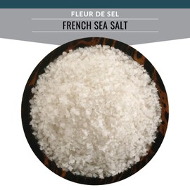 SaltWorks Fleur de Sel, Sea Salt, 4 Ounce
