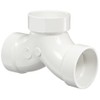 Spears P327 Series PVC DWV Pipe Fitting, 1/4 Bend, Tee,
