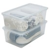 Simplify Storage Bins with Lids | Dimensions: 13.23"x 7.5"x 4.5"