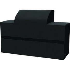 Sole Gourmet SS4BC Heavy-Duty PVC Grill Cover for Series 4-Burner Propane Gas Grill and Cart, Black