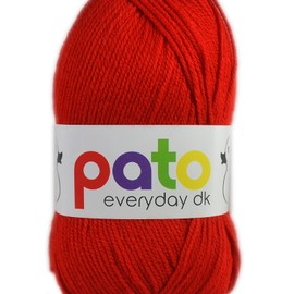 Cygnet Pato DK Knitting Yarn - 100g Double Knit Ball - Red 994