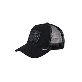 Djinns Trucker Cap HFT Hippy Canvas Black Size: One Size, black