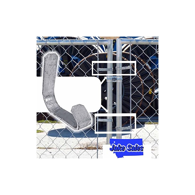GATE Clip: 1-3/8" Chain Link Fence Gate Clip/Kennel Panel Clip