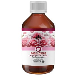 Gusteau's - Rose Lovers Flavor Bakery Emulsion, 4 fl oz (100ml) Alcohol Free, Sugar Free, Kosher (Rose Lovers)