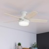 Hunter Fan 48 inch Low Profile Fresh White Indoor Ceiling