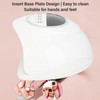 UV Nail Dryer with 72 Lamp Chips Detachable Base Fast