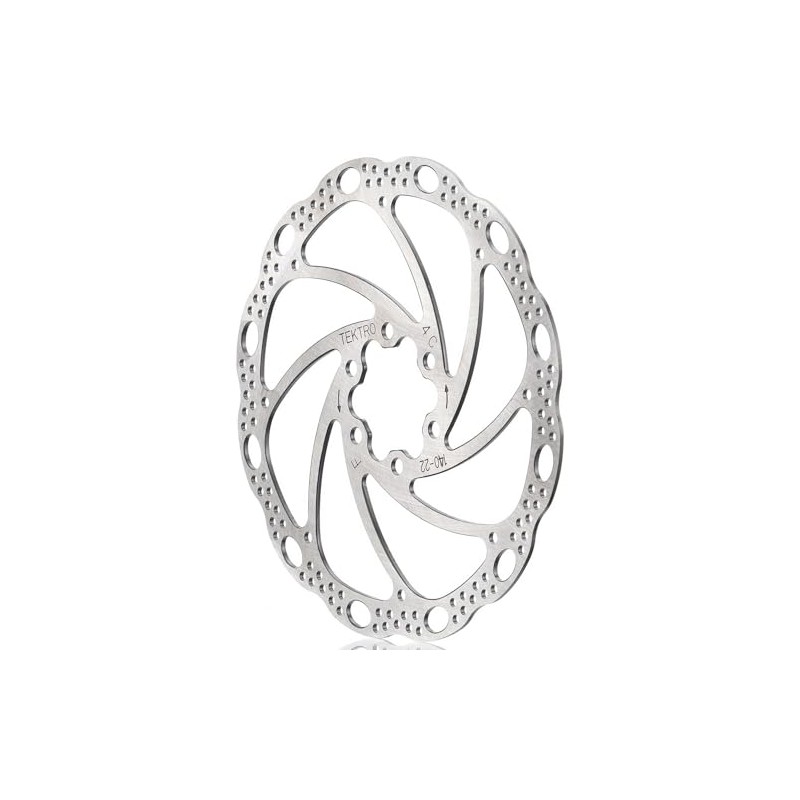 Tektro TR160-22 Disc Rotor - 160mm, 6-Bolt, Silver
