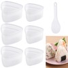 Lithyc 6-Piece Tools for Sushi - Sushi Rice Balls Mould