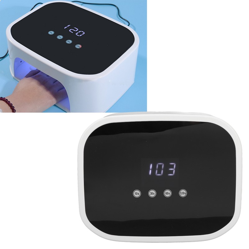 Nail Lamp 168W Large Screen Digital Display 42pcs Light Chips