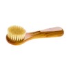 Facial Exfoliating and Dry Massage Brush Olive Wood with Very