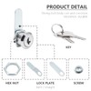 Uenhoy 6 Pack Cam Locks Keyed Alike, 5/8" (16mm) Set
