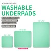 Accompagner Waterproof Reusable for Adults and Pets Washable Pee Pads