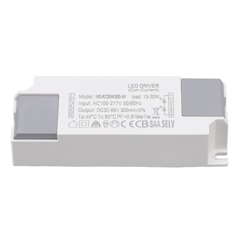 LED Power Supply Driver AC 100‑277V to DC 32‑69V LED