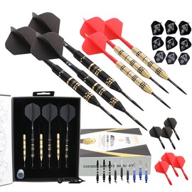 CUESOUL JAZZ PLUS Steel Tip Darts 26g with AK5 Dart Flight Standard Shape