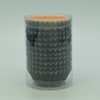 Huaswan Black Foil Cupcake Liners Mini Paper Baking Cups for