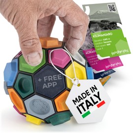 BOULDERBALL Basic 3D Ball – Innovative Finger Skill Game, Play Anywhere, Enhances Focus, Creativity & Dexterity, Award-Winning with Free App