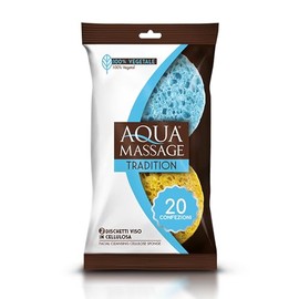 ARIX | 40 Zellulosepads der Linie Aqua Massage Tradition, Make-up-Entferner-Pads aus 100% natürlichem Zellulose, 20 Packungen