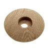 Solid Natural Oak Ogee Profile Round Mount for Period, Vintage