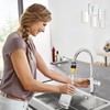 HAFRILY 2Pcs Hose Tap Connector Mixer Tap Universal Tap Connector