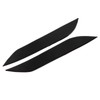 2pcs Headlight Eyebrow Eyelids Trim Decoration Car Light Eyebrow Replacement