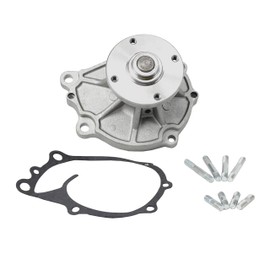 DNJ WP608 Water Pump/For 1970-1984/ Nissan/ 240Z, 260Z, 280Z, 280ZX, 810, Maxima/ 2.4L, 2.6L, 2.8L/ SOHC/ L6/ 12V, V/ 146cid, 156cid, 2393cc, 2753cc/ L24, L24E, L26 Turbocharged, Naturally Aspirated