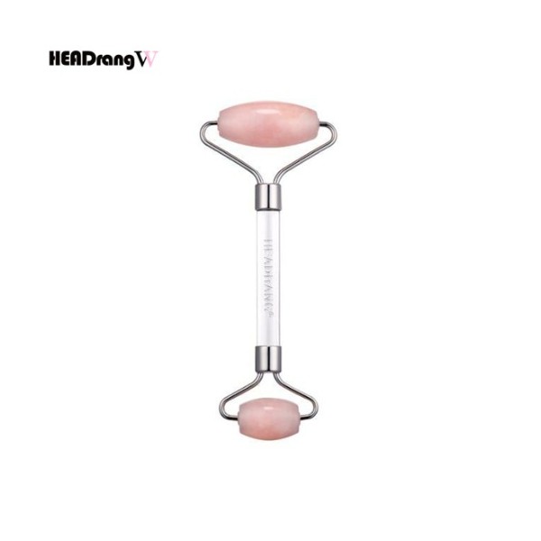 Other HEADRANG Crystal Face Roller 1ea, Type:Rose quartz