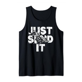 Just Send It Motocross Cool Motorcycle Dirt Bike Biker Gift Tank Top