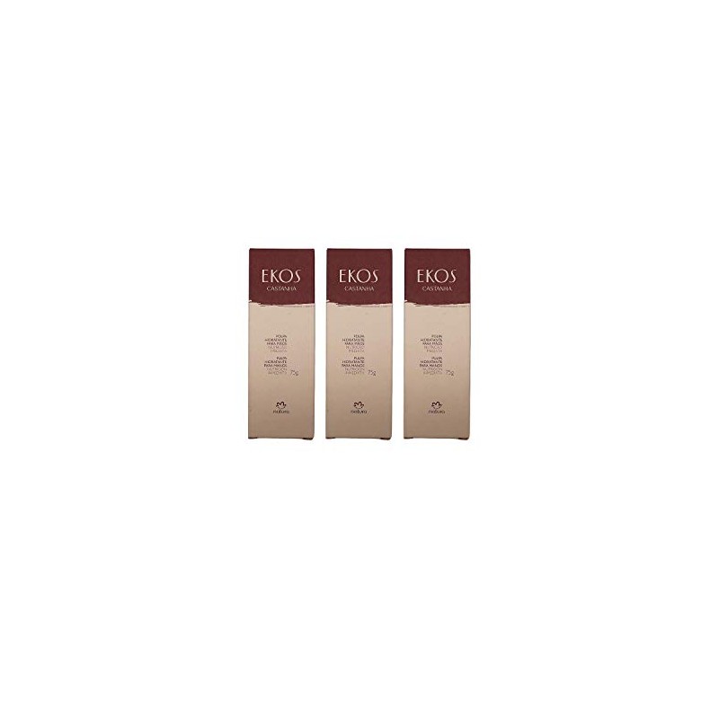 Natura EKOS Crema para Manos de Castaña Kit de 3