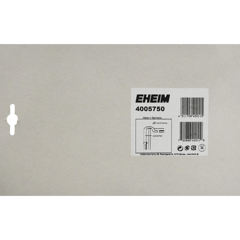 Eheim Angled Connector Tube Anthracite Diameter 16/22 mm