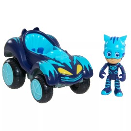 PJ Masks Hero Boost Vehicle - Cat-Car & Catboy Figure