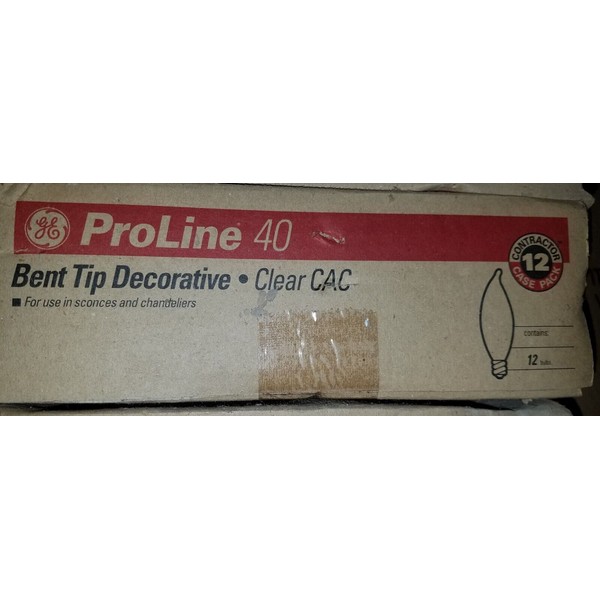 GE Decorative Light Bulbs, (12 Pack)