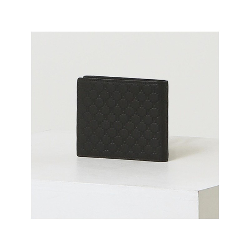 Hazzys (광주신세계)블랙 로고패턴 소가죽 반지갑HJWA2F831BK (Shinsegae Gwangju) Black Logo Pattern