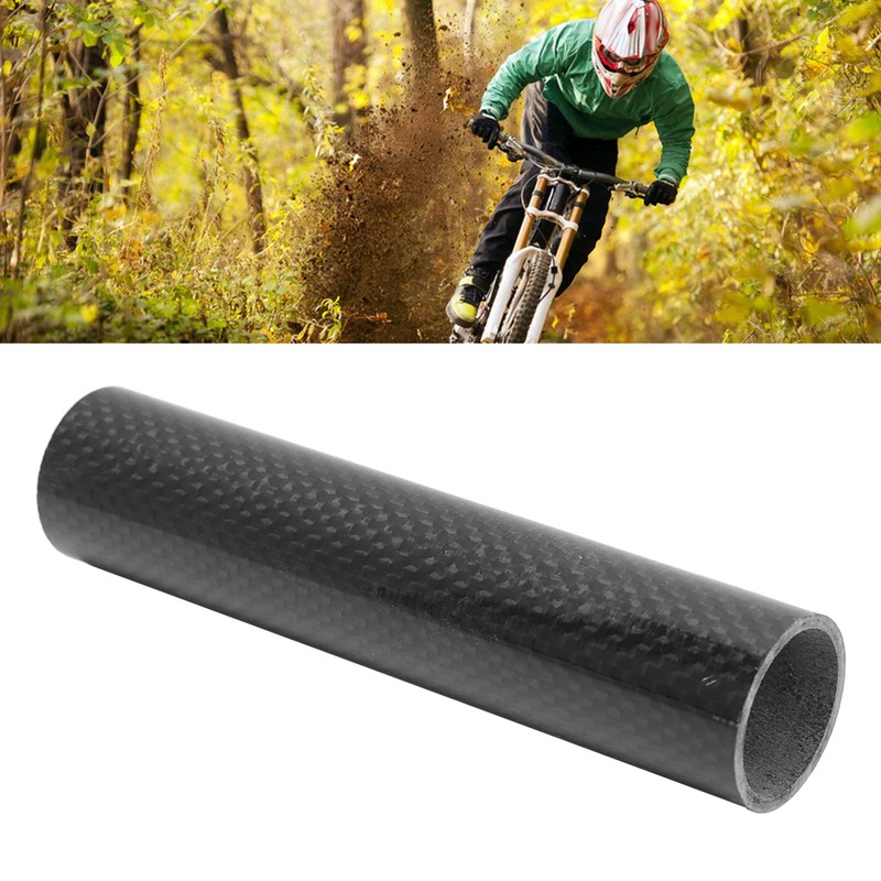 15cm 28.6mm Bike Front Fork Washer Glossy 3K Carbon Fiber