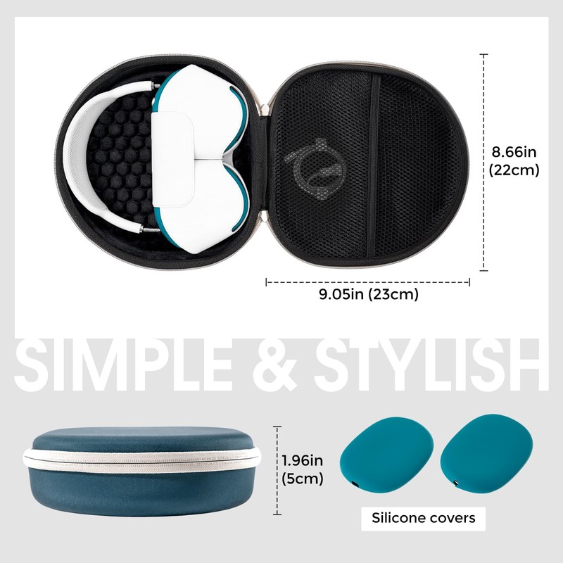 ProCase Hard Case for New AirPods Max, Travel Carrying Headphone