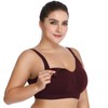 Lataly - Brasier de lactancia sin costuras para mujer, para
