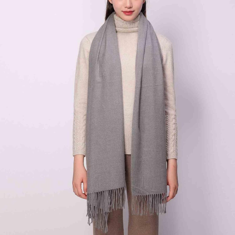 RIIQIICHY Scarf, Women's Scarf, Large Scarf, Weddings, Cashmere Touch, Solid,