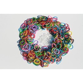 Loom Rubber Bands - 600 Twistz Bandz Refills Variety Value Pack with Clips (Rainbow Colors) - 100% Compatible with Rainbow Loom